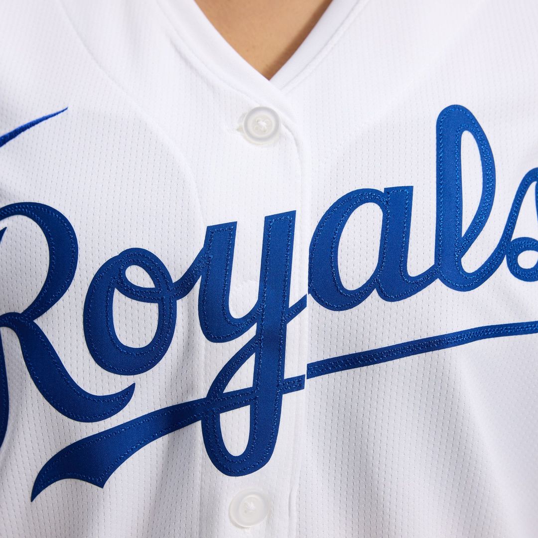 Kansas City Royals Women's Home Limited Jersey | White
