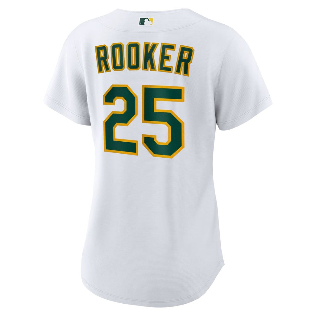 Athletics Brent Rooker Women's Home Replica Jersey | White