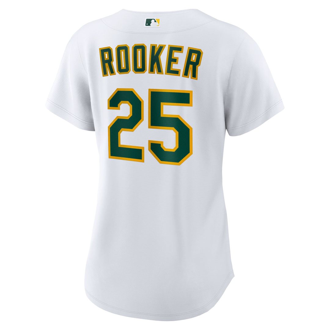 Athletics Brent Rooker Women's Home Replica Jersey | White