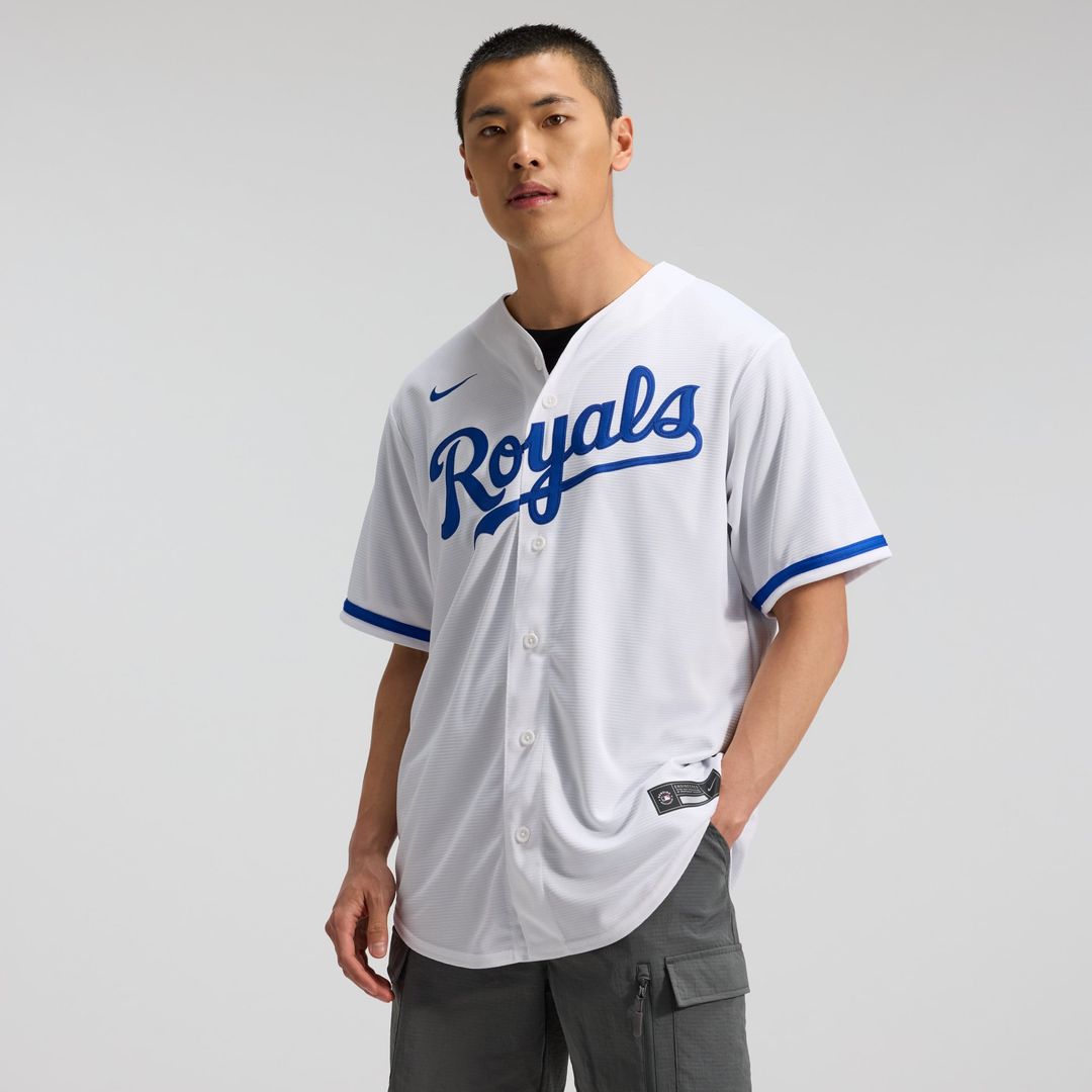 Kansas City Royals Bobby Witt Jr. Home Replica Jersey | White