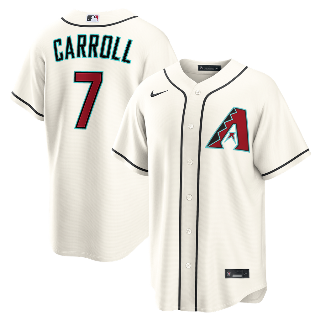 Arizona Diamondbacks Corbin Carroll Home Replica Jersey | Cream