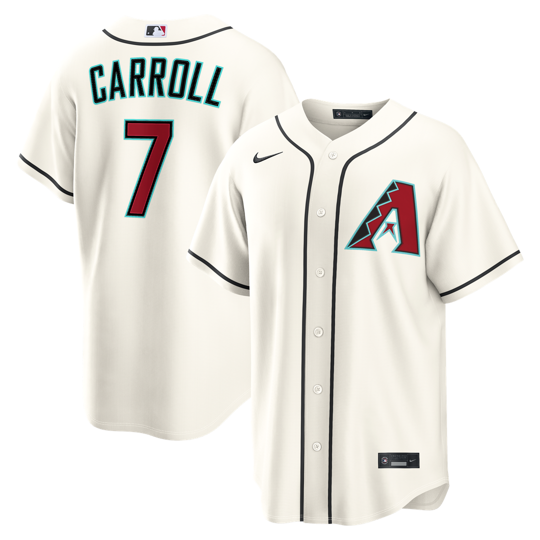 Arizona Diamondbacks Corbin Carroll Home Replica Jersey | Cream