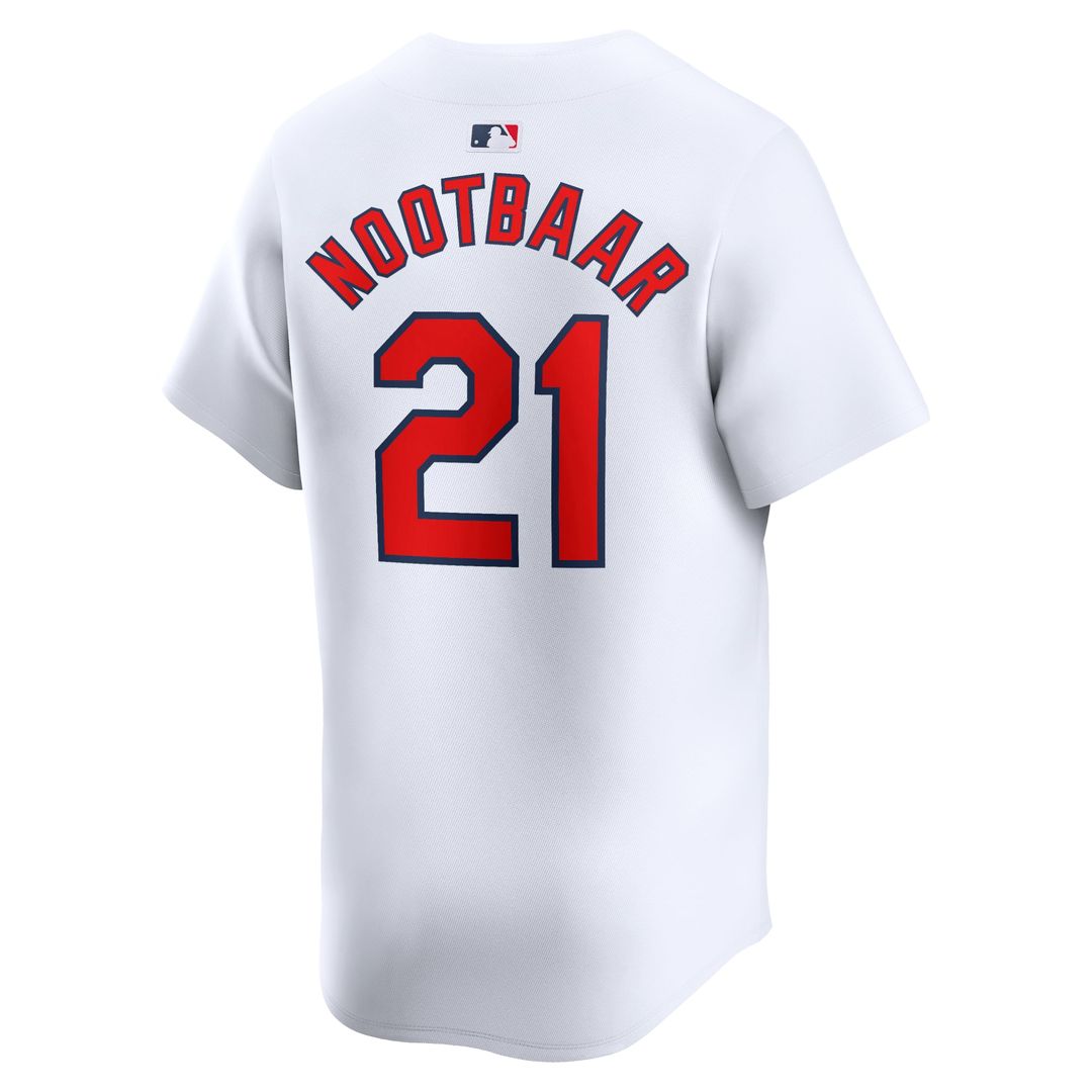 St. Louis Cardinals Lars Nootbaar Home Limited Jersey | White