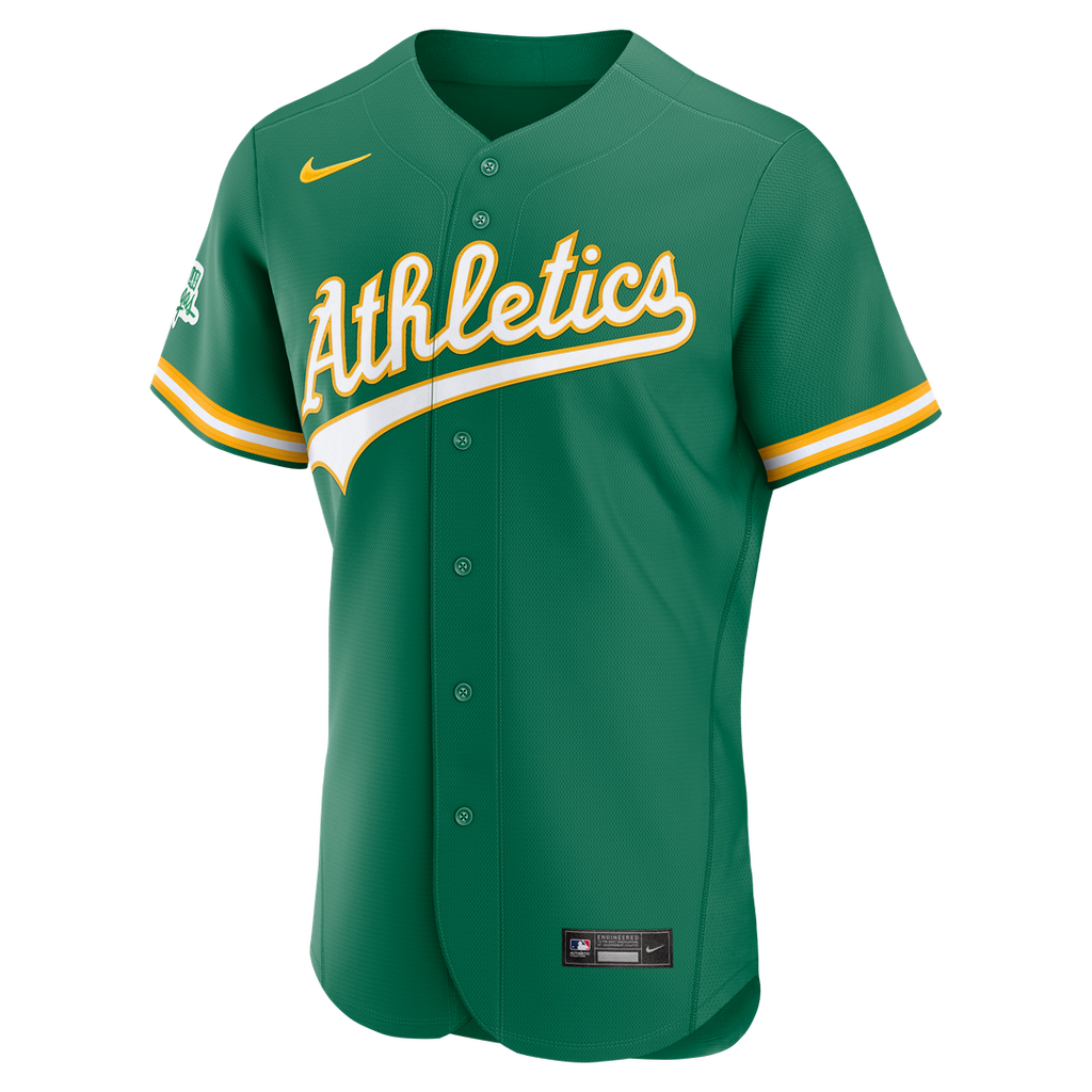 Athletics Alternate Authentic Jersey | Green