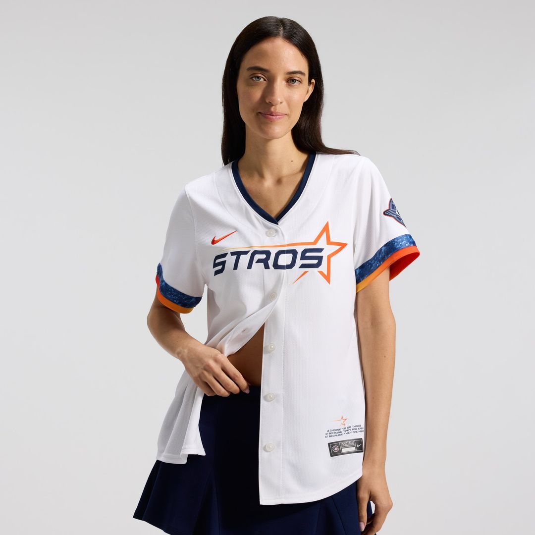 Houston Astros Women's 2025 City Connect Limited Jersey | White