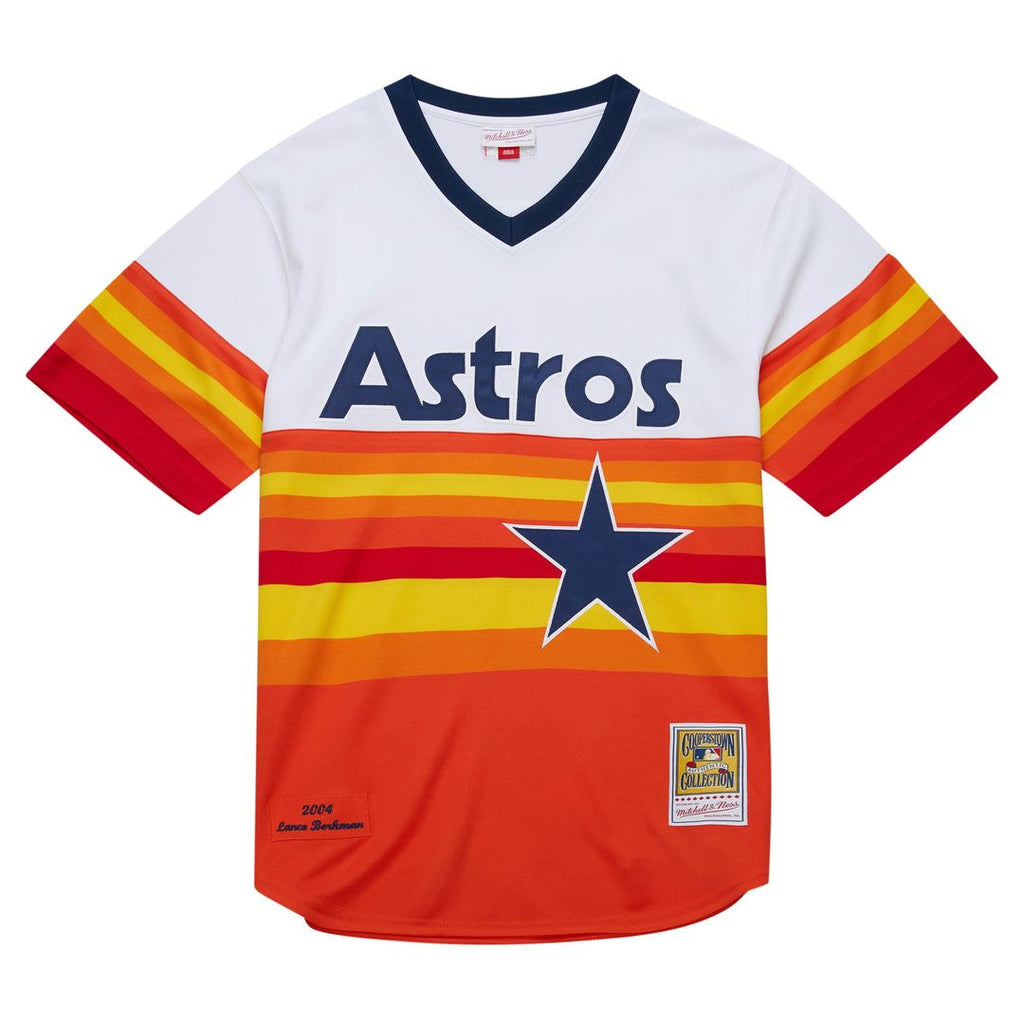 Houston Astros Lance Berkman 2004 Cooperstown Authentic Throwback Jersey | White