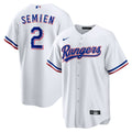 Texas Rangers Marcus Semien Home Replica Jersey | White